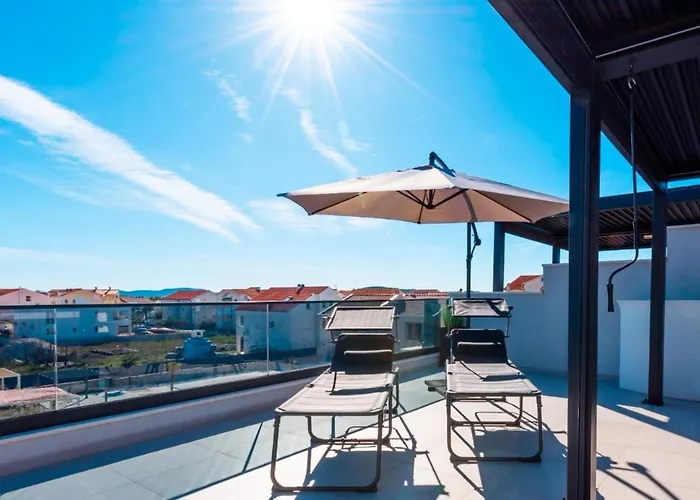 4 Sterne Luxusapartment Jacuzzi Dreamscape Mit Kingsize-bett * Vodice